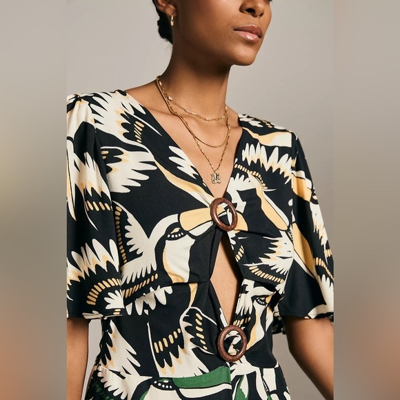 Farm Rio Toucan Jumpsuit - Picture 2 of 7